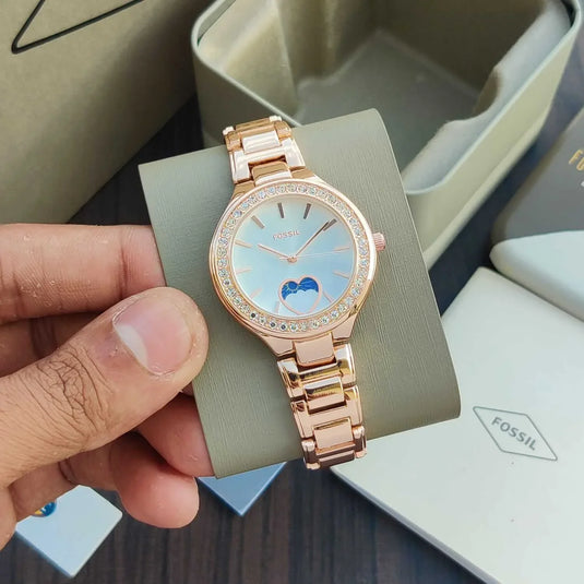 Fossil Carlie Sun Moon
